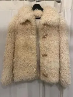 ラム革ファーコート