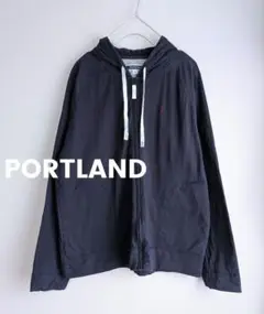 美品 ポートランド ジップパーカー ネイビー 紺 匿名配送