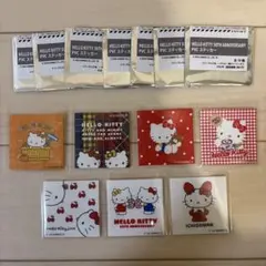 ハローキティ　50周年限定　PVCステッカー　シール