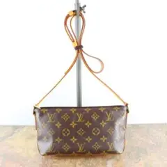 LOUIS VUITTON ルイヴィトントロターモノグラム柄ショルダーバッグ