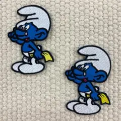 刺繍ワッペン　キャラクター　2枚セット
