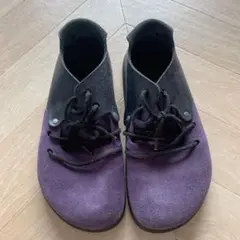 BIRKENSTOCK 紫と黒 モンタナ　40サイズ