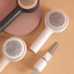 ✨残り1点✨ ペットブラシ 猫、犬用ブラシ コーム ペット用品 抜け毛取りブラシ