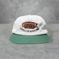 キャップ　企業ロゴ　USA　アメリカ古着　vintage ベースボールキャップ