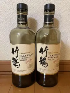ニッカ 竹鶴 ピュアモルト リニューアル 700ml 空瓶