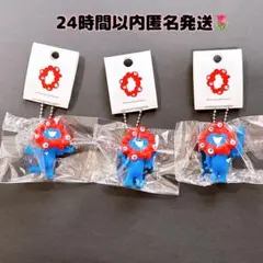 ♡ ミャクミャク 万博 EXPO2025 PVCマスコットキーホルダー 3個