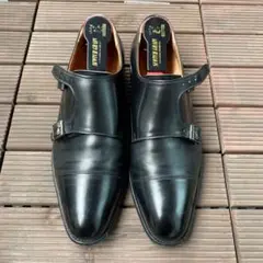 スコッチグレイン ダブルモンクシューズ 24.5