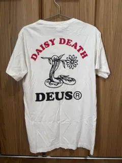 DEUS Daisy Death Tシャツ ホワイト　Sサイズ