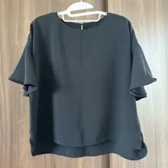 INGNI 黒のフレア袖トップス 匿名配送