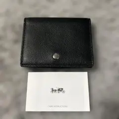 コーチ　COACH コンパクトウォレット　コインケース　カードケース　未使用