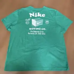 Nike MOVING CO. グリーン Tシャツ XL