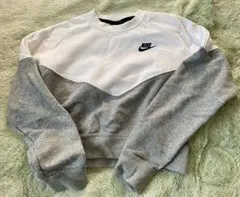 NIKE スウェットシャツ　Mサイズ 白／グレー