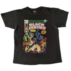 【マーベル・オフィシャル】MERVEL ブラック・パンサー 半袖Tシャツ