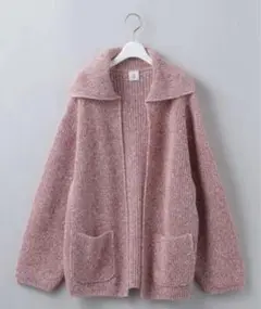 <6(ROKU)>COTON MOKU CARDIGAN
