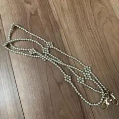 【GLOBAL WORK】パール　ショルダーストラップ