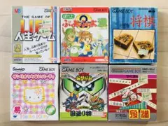 ゲームボーイ GB ぷよぷよ ガンダム サンリオ 任天堂 まとめ 6本セット