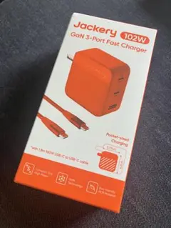 Jackery GaN 3-Port Fast Charger 102W