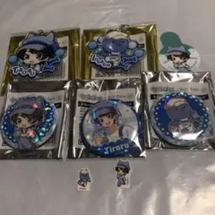 ちろぴの　ブルプル　コラボ　ちろるセット　アクリルキーホルダー　缶バッジ　シール