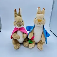 【ほぼ新品！】 30cmサイズ ピーターラビット ペアぬいぐるみ