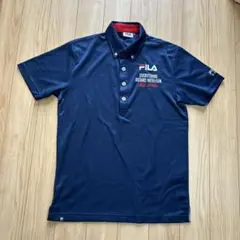 FILA ゴルフ ポロシャツ M ネイビー
