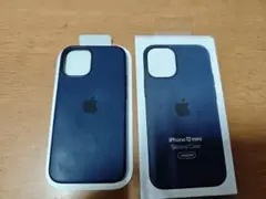 iPhone 12mini 純正シリコンケース ネイビー