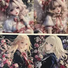 パネル生地　在庫処分　女の子16柄　即購入限定❗️