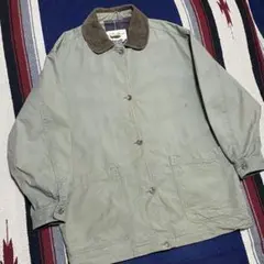 90s 古着 エディバウアー カバーオール コーデュロイ チェック ゆるだぼ