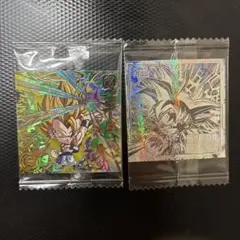 ドラゴンボール　シール　ゴジータ　孫悟空