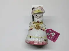 Happy Bell 陶器製人形 呼び鈴 置物