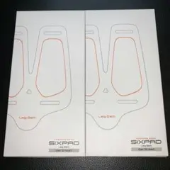 レッグベルト用高伝導ジェルシート　2箱　SIXPAD シックスパッド　正規品