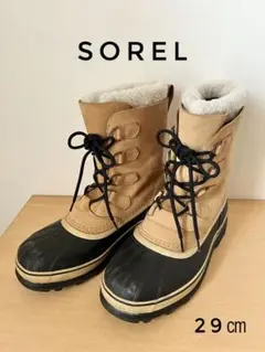 ☆SOREL(ソレル) メンズスノーブーツカリブー/NM1000/29㎝ バフ