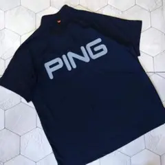 極美品 PING GOLF × add.03 スタンドカラー ハーフジップ