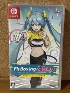 【24時間以内発送】新品未開封Fit Boxing feat. 初音ミク