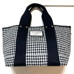 美品 Harris Tweed トートバッグ ウール レザーHEMINGS