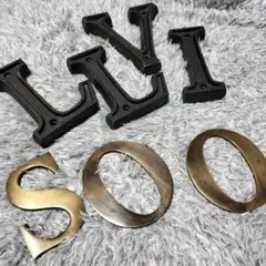 アイアン 鉄アルファベットインテリア まとめ売り