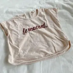 淡色系フレンチスリーブTシャツ