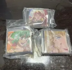 マクロスF ミニCDコレクション　ガチャガチャ 3点セット