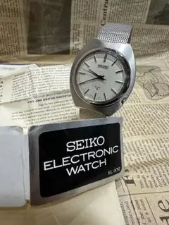ビンテージセイコークオーツ腕時計Seiko Electronic EL 370 Seiko Electronic EL-370 – Veteran Times Int