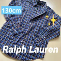 美品Ralph Lauren ラルフローレン子どもキッズシャツ　サイズ7 130