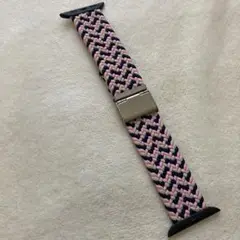 Apple Watch バンド 編み込み 42/44 アップルウォッチ ベルト