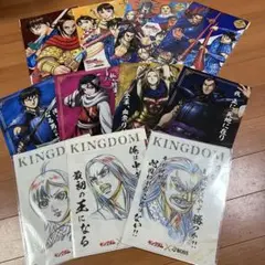 キングダム　クリアファイル　BOSS ジョージア　　ジョイフル　まとめ売りセット