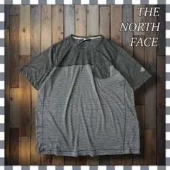 THE NORTH FACEノースフェイス ボーダーポケット Tシャツ XL