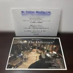 ミスチル ShootingLive "Split The Difference"