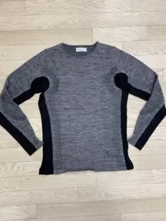 【美品】DESCENTE ゴルフ オーガニックウール クルーネックセーター