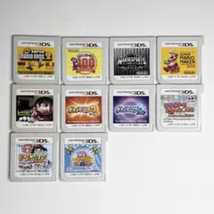 Nintendo　3DS　ソフト　まとめ売り　10点セット