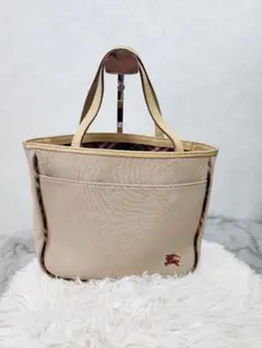 ✨美品✨BURBERRY ブルーレーベル トートバッグ ベージュ