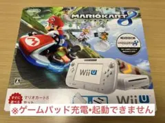 WiiU マリオカート8セット 32GB shiro パッド注意あり