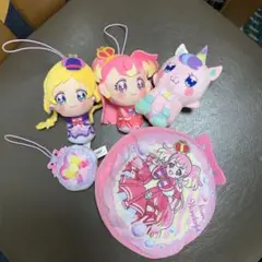 わんだふるぷりきゅあ！ぬいぐるみマスコットセット