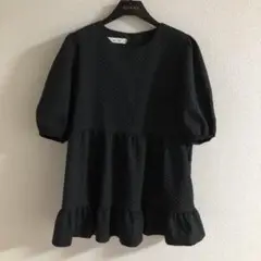 DT.DK エンボスフリルトップスM ラジエム