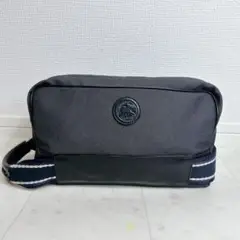 美品✨HUNTING WORLD セカンドバッグ キャンバス×レザー